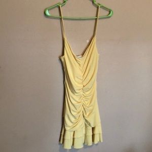 Yellow party dress